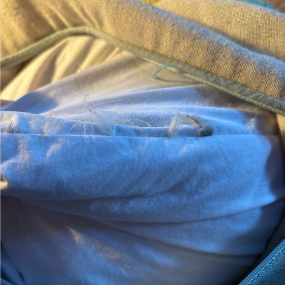 Lacourte Fun Flower Embroidered 20" Square Decorative Pillow, Created for Macy's - Picture 8 of 9